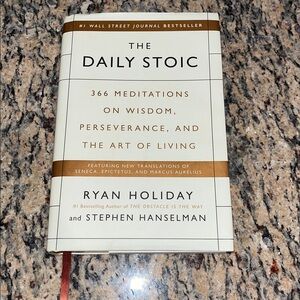 The Daily Stoic Hard Cover Book
